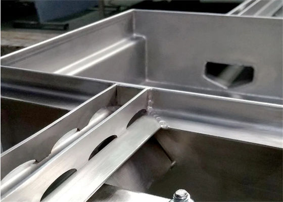 品質  Custom Sheet Metal Welding Aluminum Parts Small AISI Standard 工場