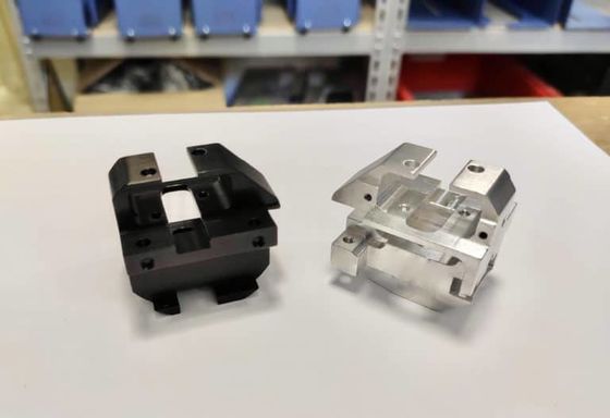 精密加工表面 処理完了 粉末塗装表面 完成