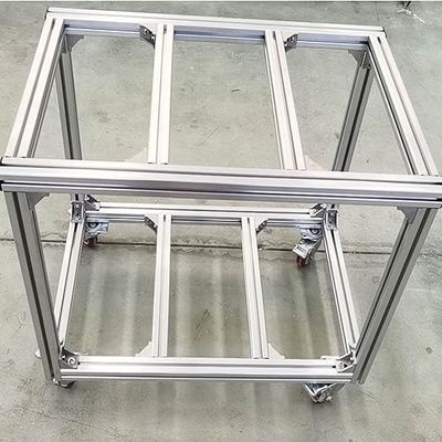 2525 T スロット アルミニウム プロフィール 折りたたみ 挤出プロフィール 精密部品 サービス