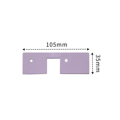 産業用電子機器 熱隔離 シリコンCPUパッド 0.5mm-15mm 厚さ