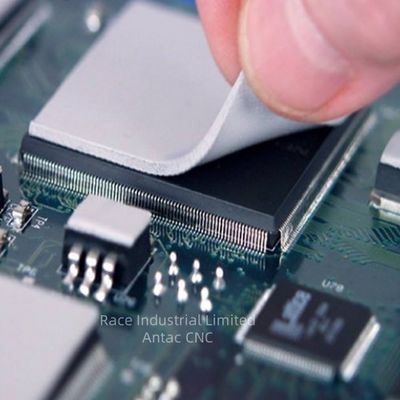 柔軟性シリコン熱パッド 0.020-0.200mm 介電常量 3.49~9.8 1MHz 無料サンプル