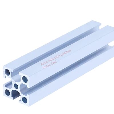 カスタマイズされたサイズと無料サンプル付きのサンドブラスト仕上げアルミニウム押出成形プロファイル（建築および工業用）